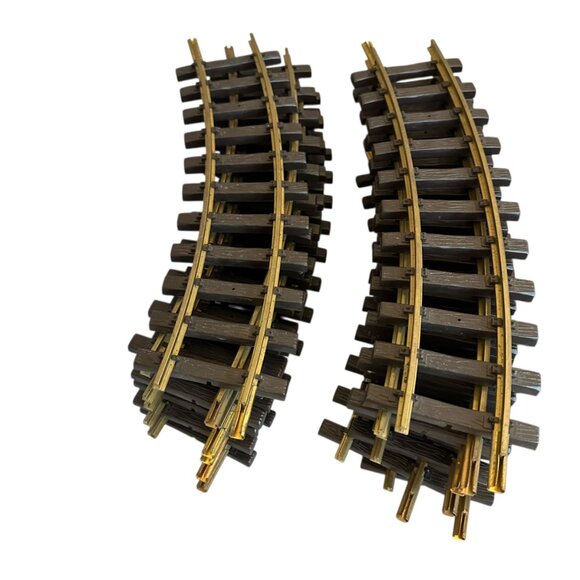 LGB Lehmann G Gague Scale Train Track 1100 19 Pieces Curved Railroad 300mm 12 in - Picture 2 of 6